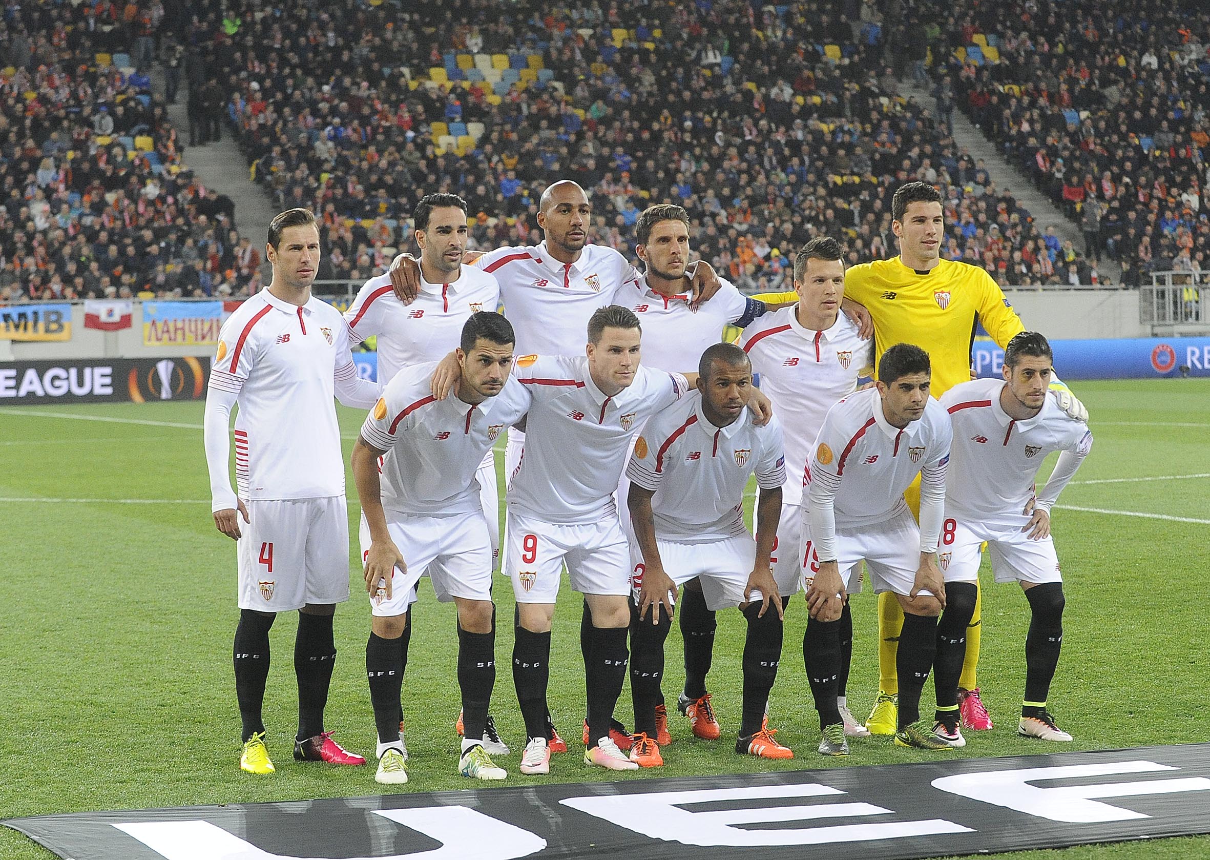 El Sevilla ante el Shakhtar en semifinales de la Europa League 15-16