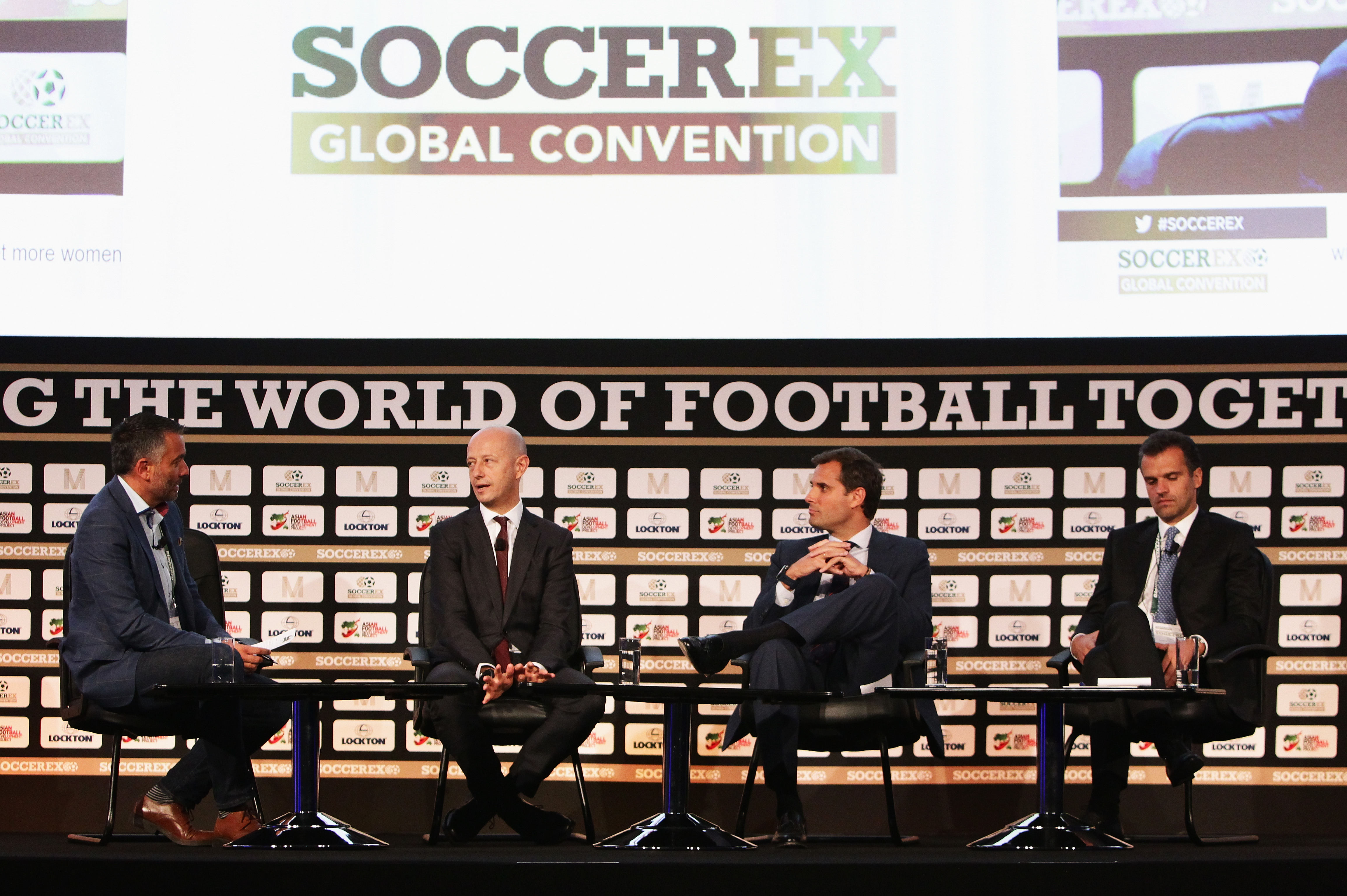 Ramón Loarte, en la Soccerex Global Convention 2016 