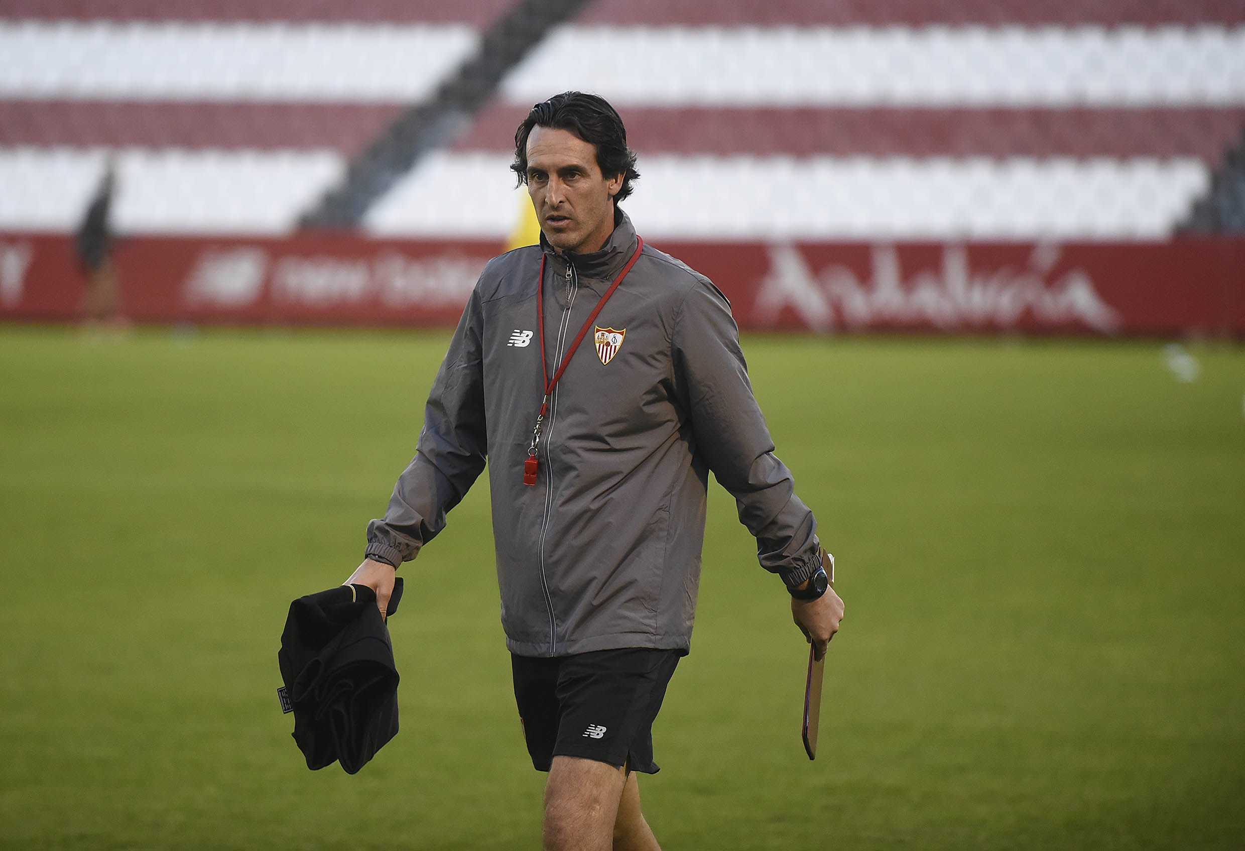 Unai Emery, técnico del Sevilla FC