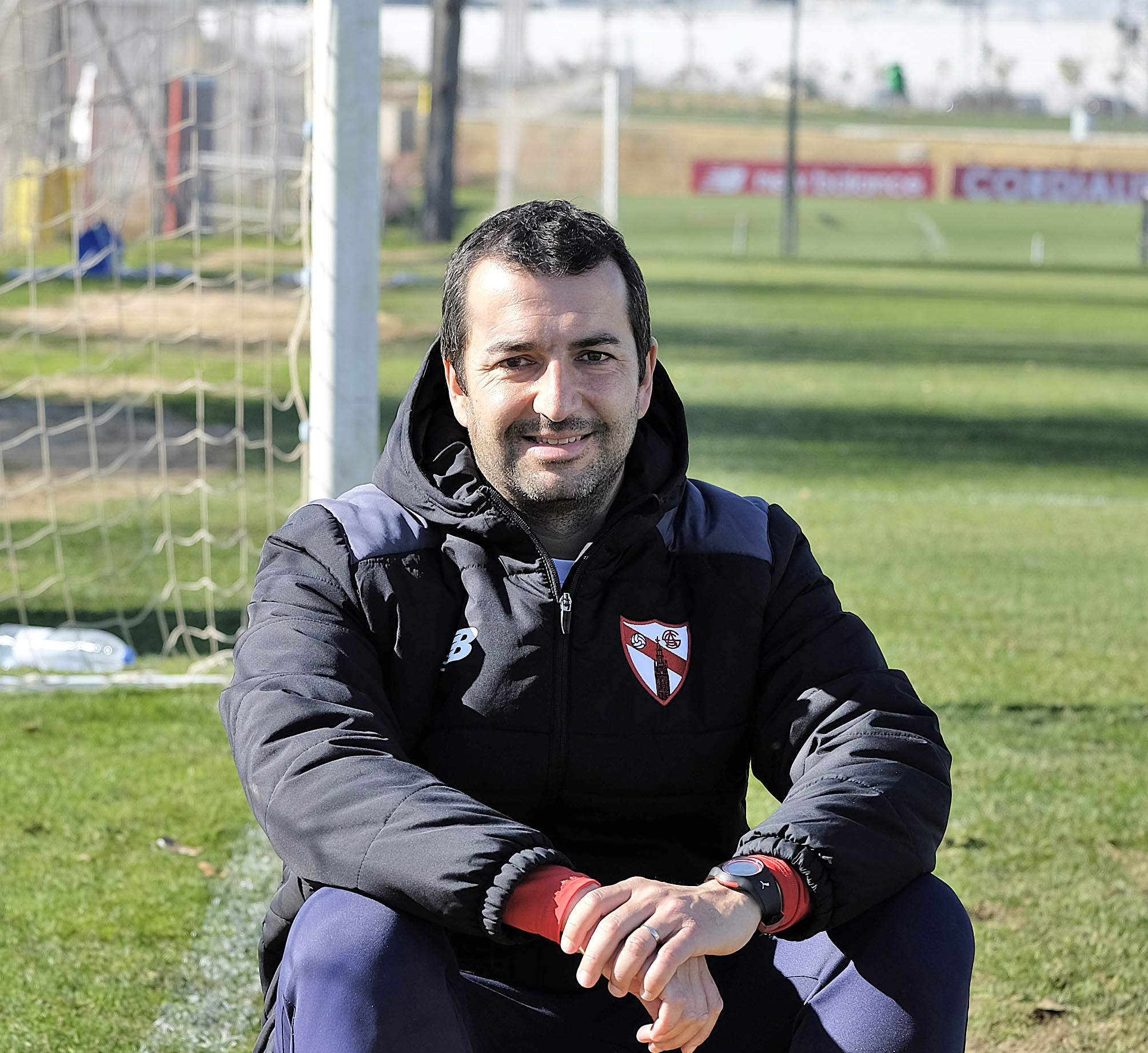 Diego Martínez es el entrenador del Sevilla Atlético