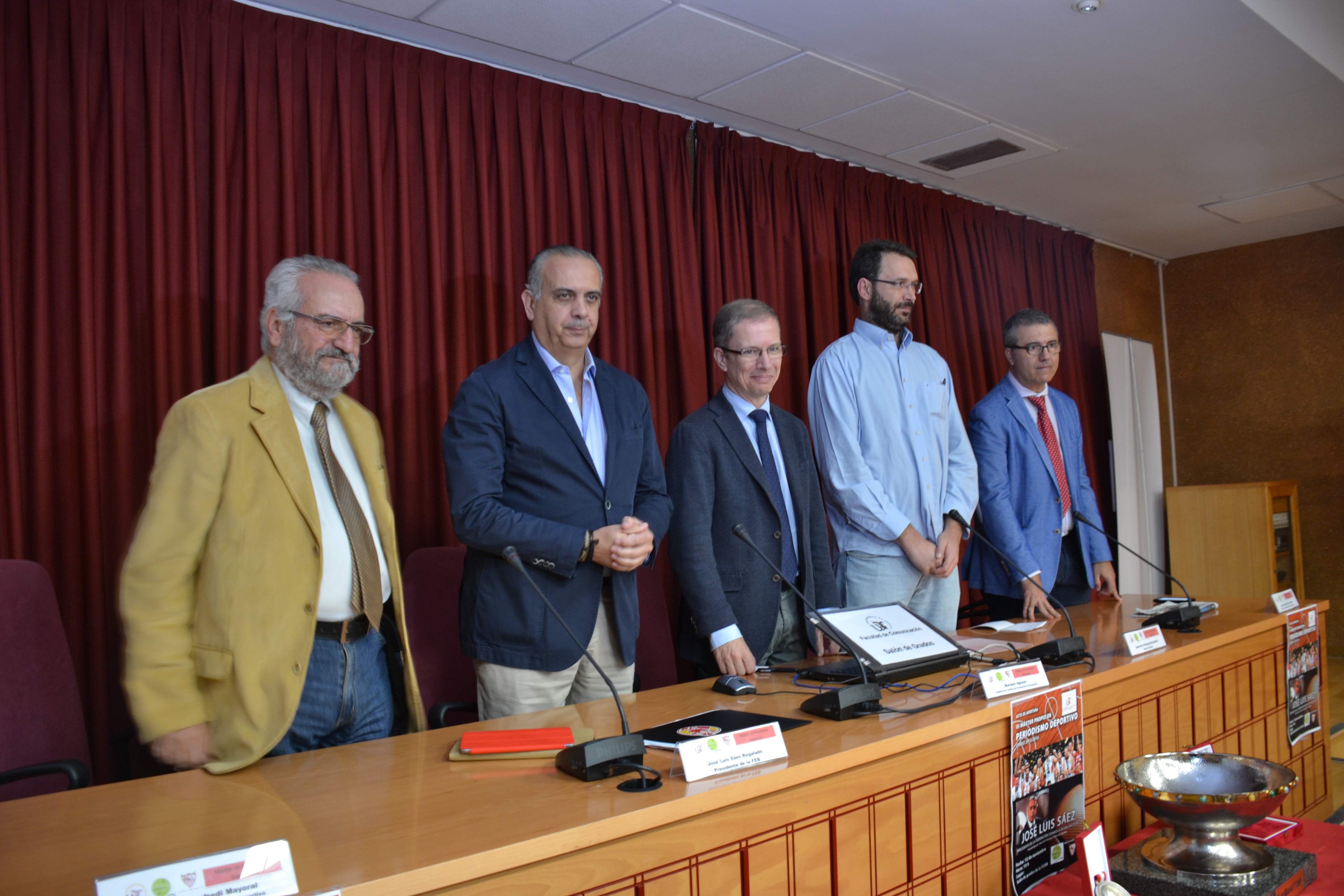 José Luis Sáez inaugura la III edición del Máster de Periodismo Deportiivo