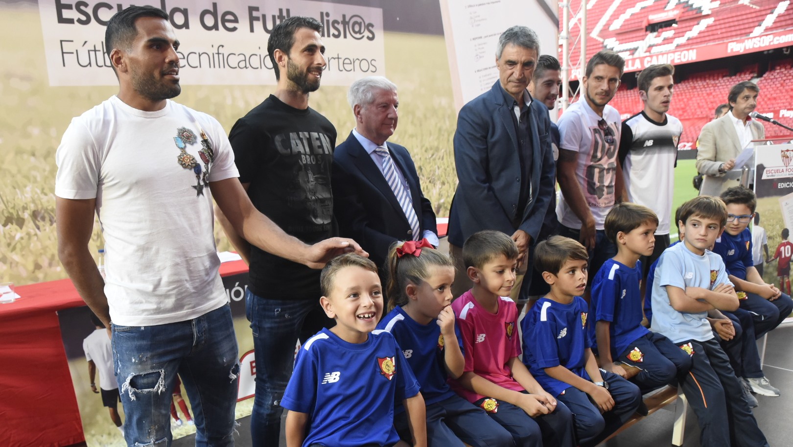 Presentación de la décima temporada de la Escuela de Football Antonio Puerta