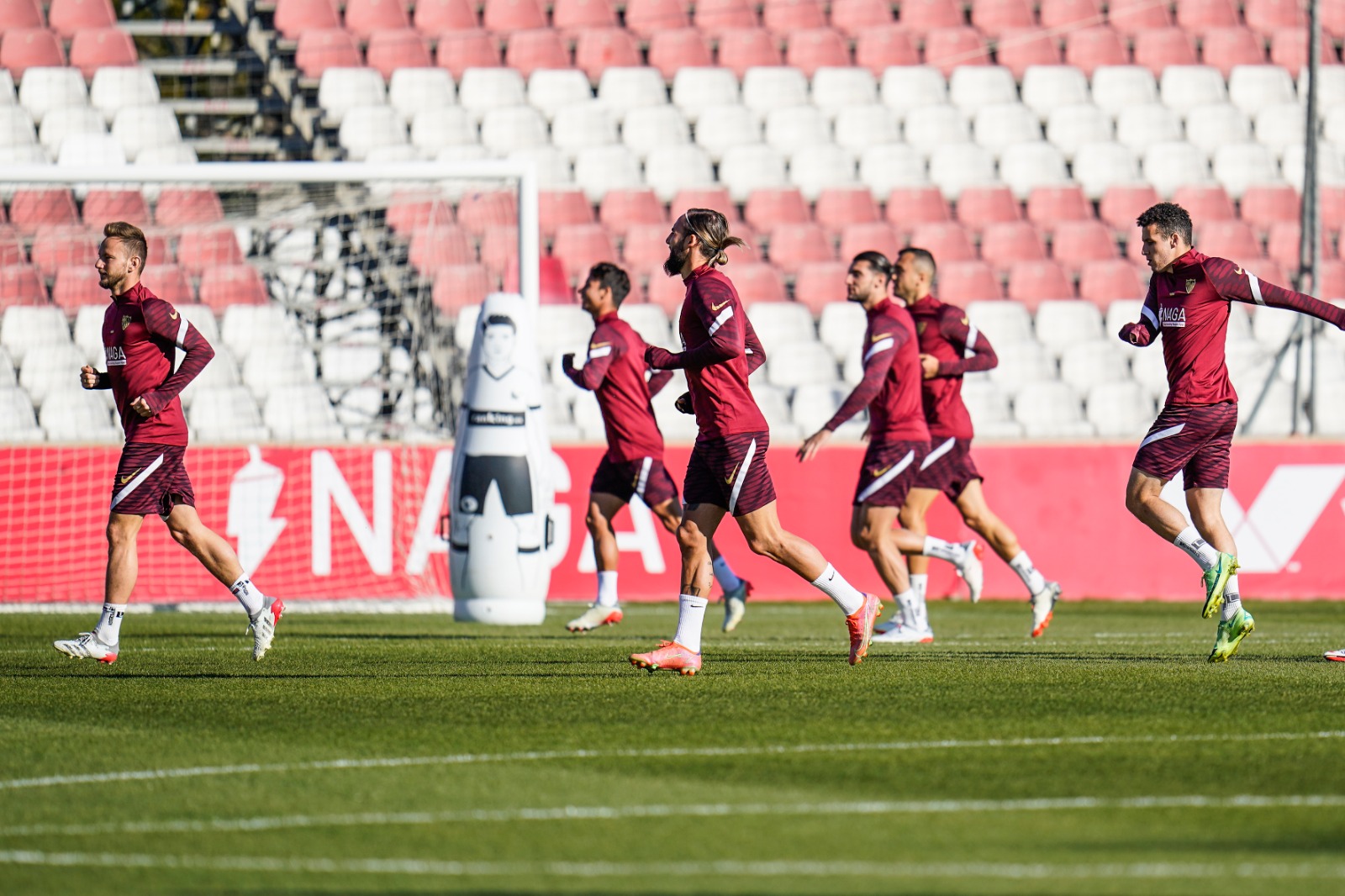 Training session at the Estadio Jesús Navas on Wednesday 