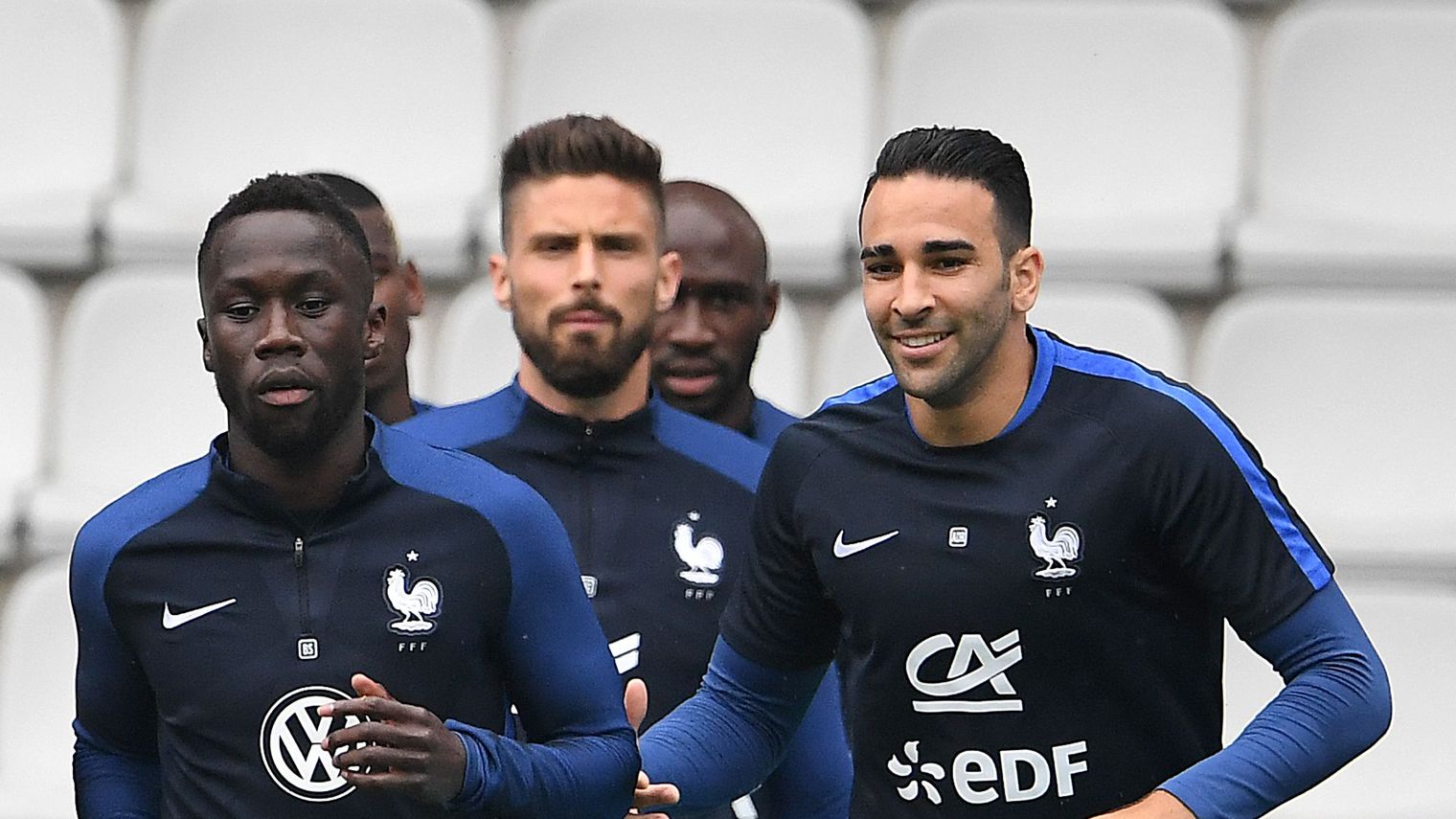 Rami with the French national team