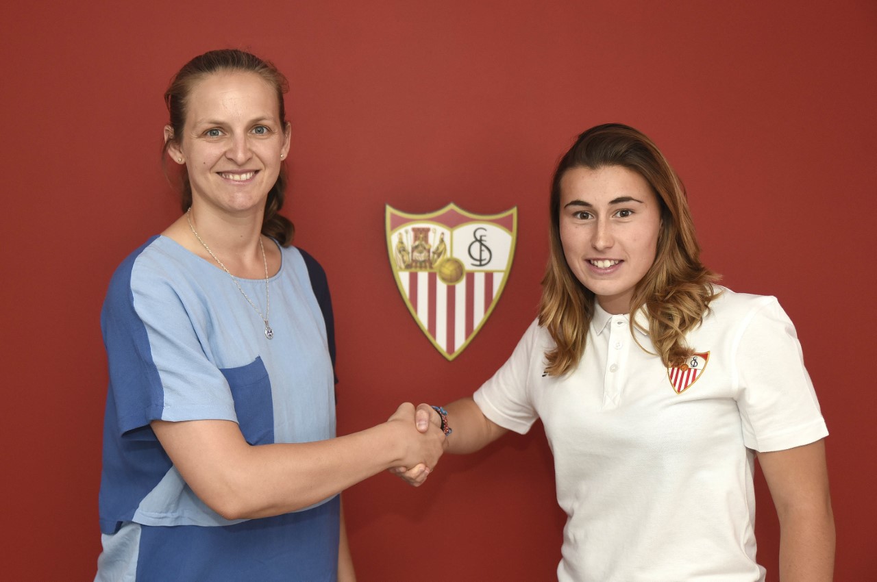 María Bores jugadora Sevilla FC