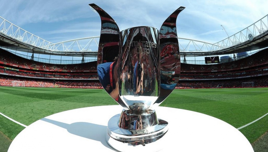 The Emirates Cup trophy