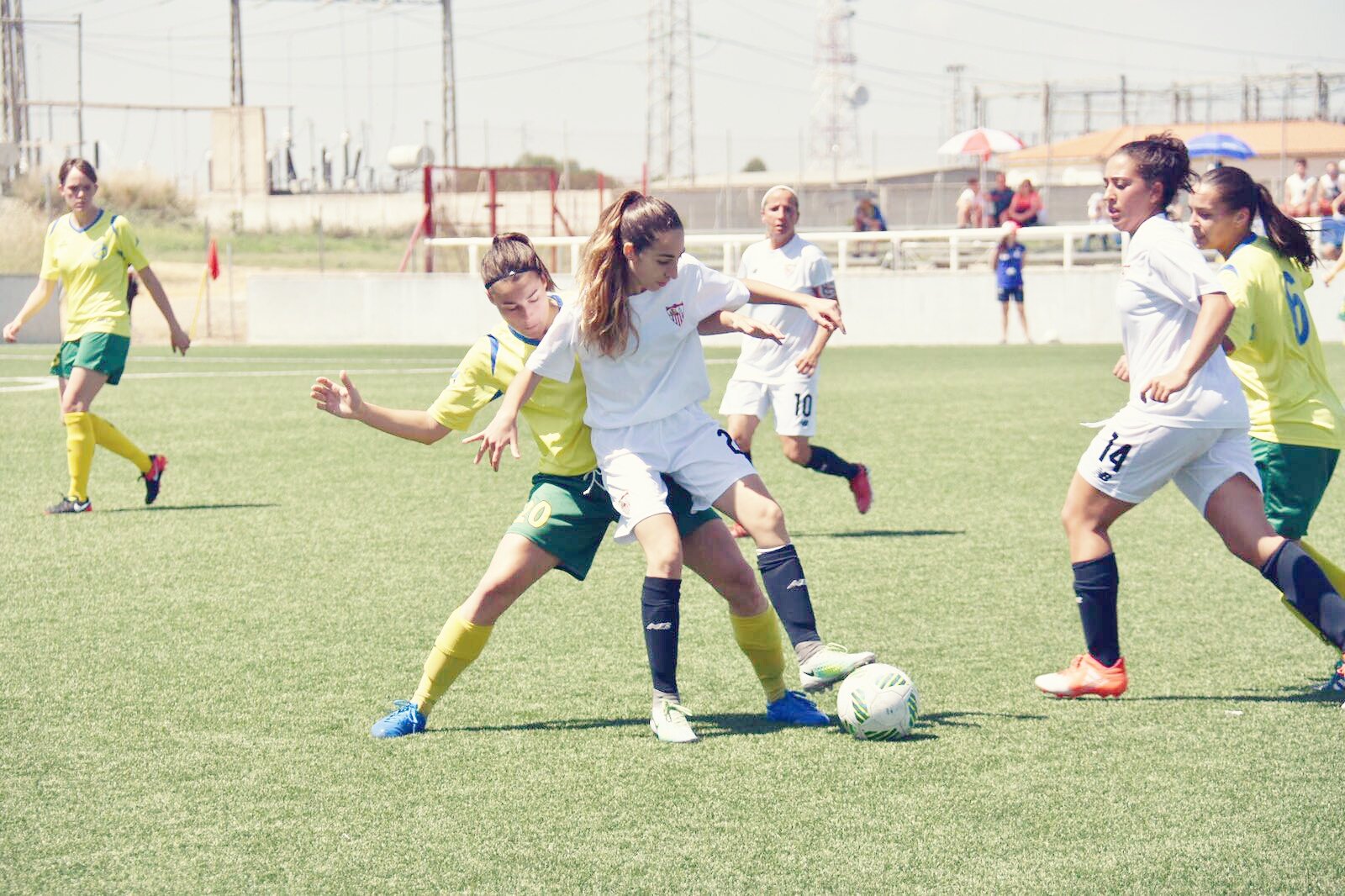 Olga Carmona jugdora del Sevilla FC Femenino