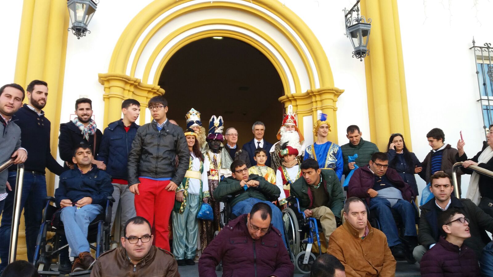 La Fundación del Sevilla FC, en el Día de Reyes con San Juan de Dios