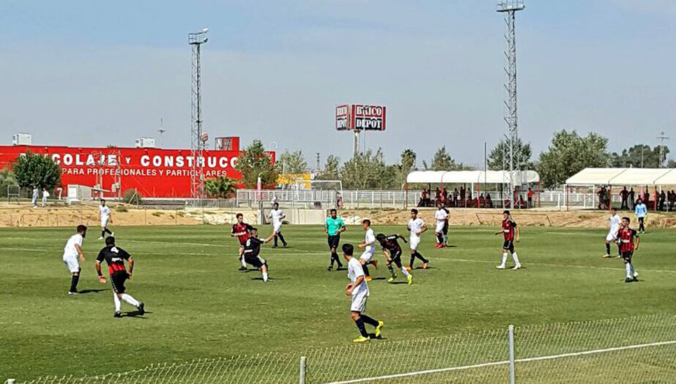 Partido entre el Sevilla C y el Cabecense