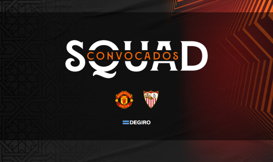 Squad list for Sevilla FC against Manchester United FC