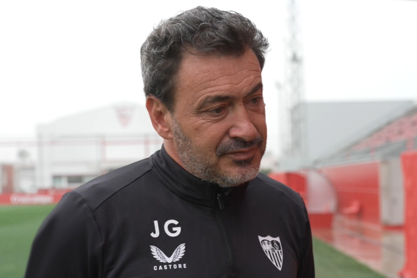 Jesús Galván, entrenador del Sevilla Atlético