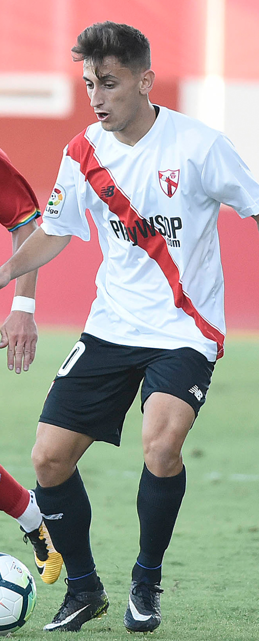 Fotografía del jugador Juan Jesús Argüez, del Sevilla Atlético