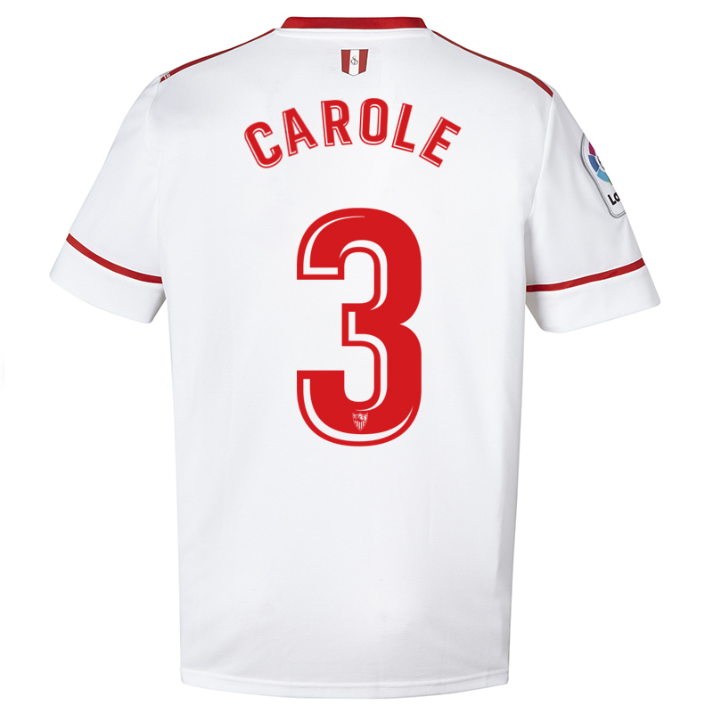 Camiseta de Lionel Carole, jugador del Sevilla FC temporada 17/18