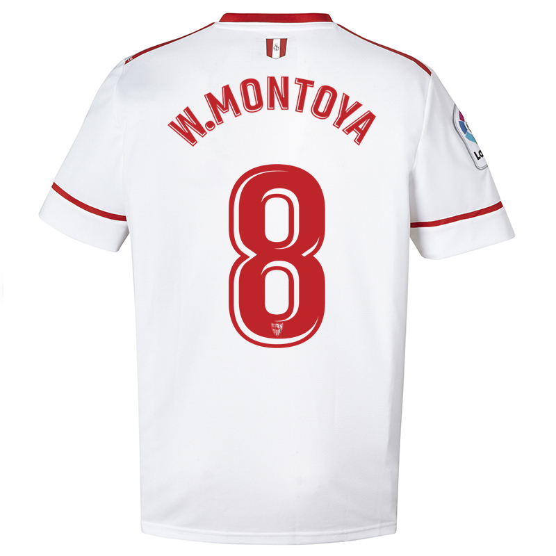 Camiseta de Walter Montoya, jugador del Sevilla FC temporada 17/18