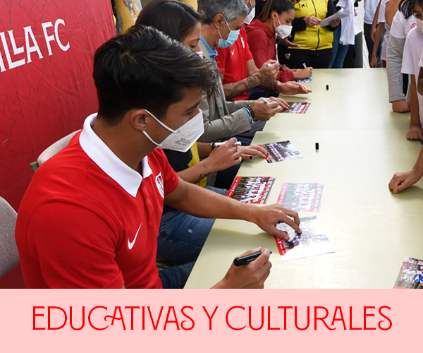 Actuvidades educativas y culturales Fundación Sevilla FC