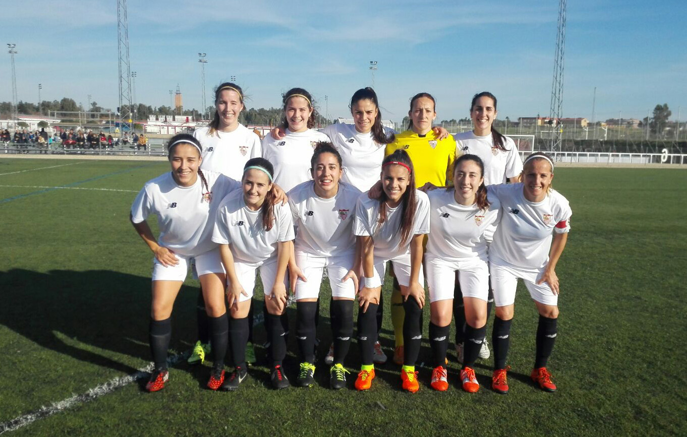 Once inicial del Sevilla Femenino ante el Extremadura FCF