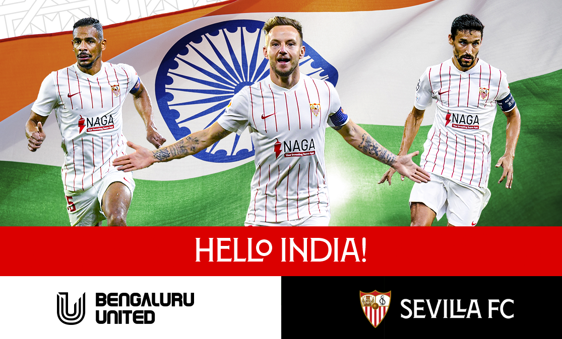 Visita institucional del Sevilla FC a la India