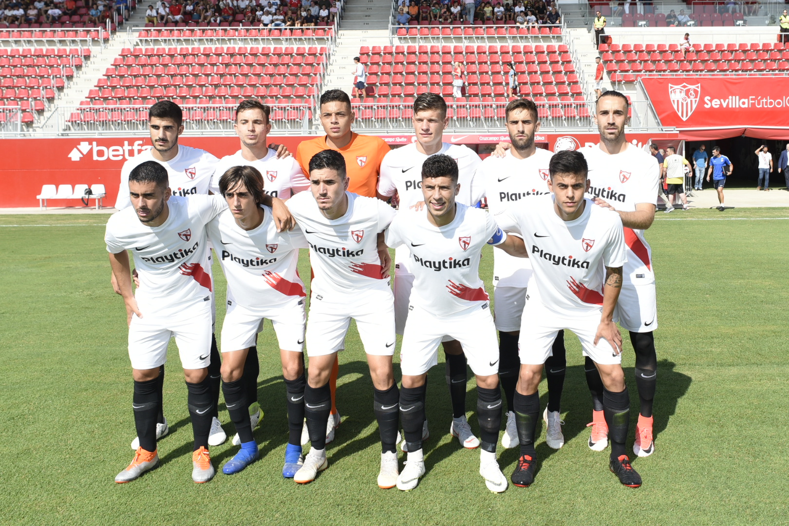 Sevilla Atlético's starting XI against UD Ibiza