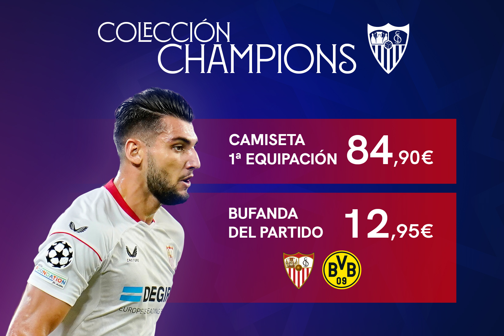 Colección Champions Sevilla FC