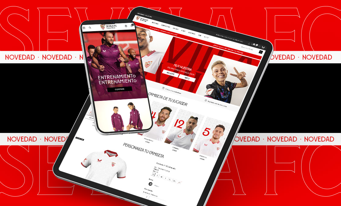 Nueva tienda online del Sevilla FC