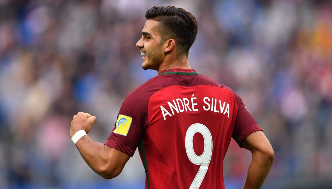 André Silva with Portugal