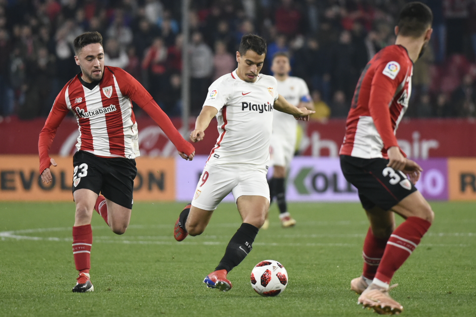Ben Yedder against Athletic in the cup 