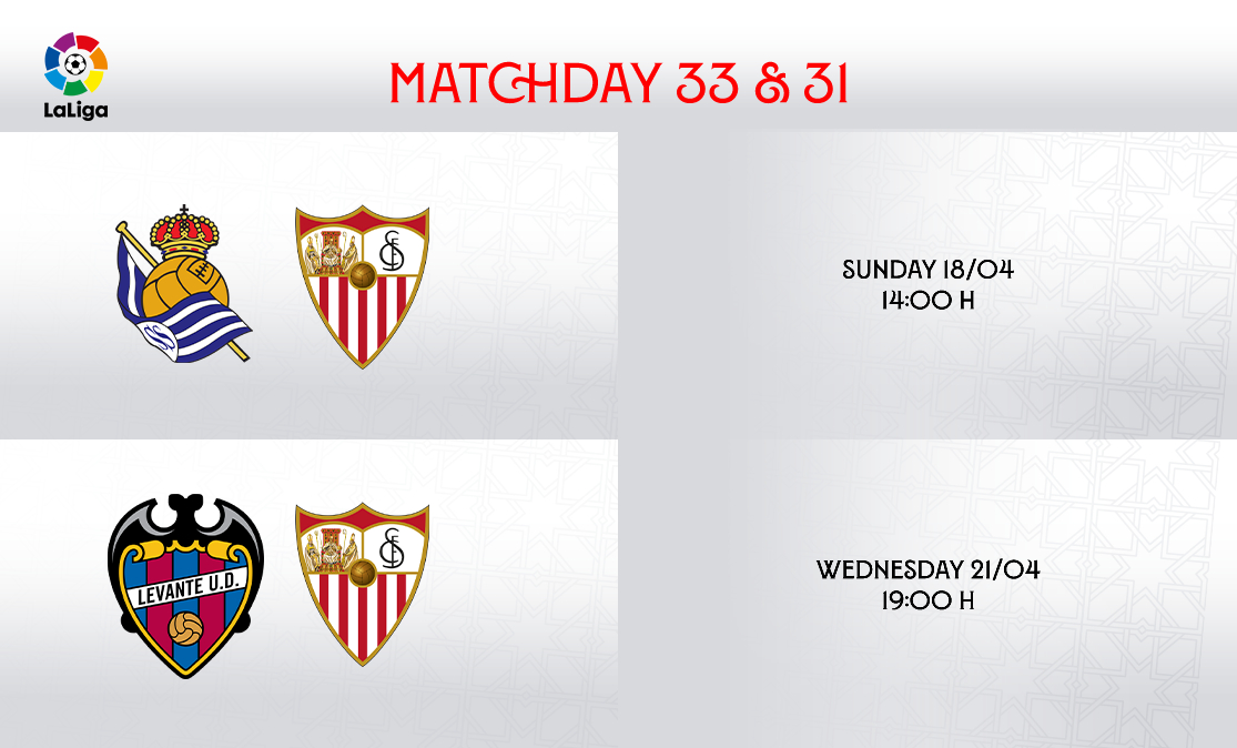 Timetable Sevilla FC