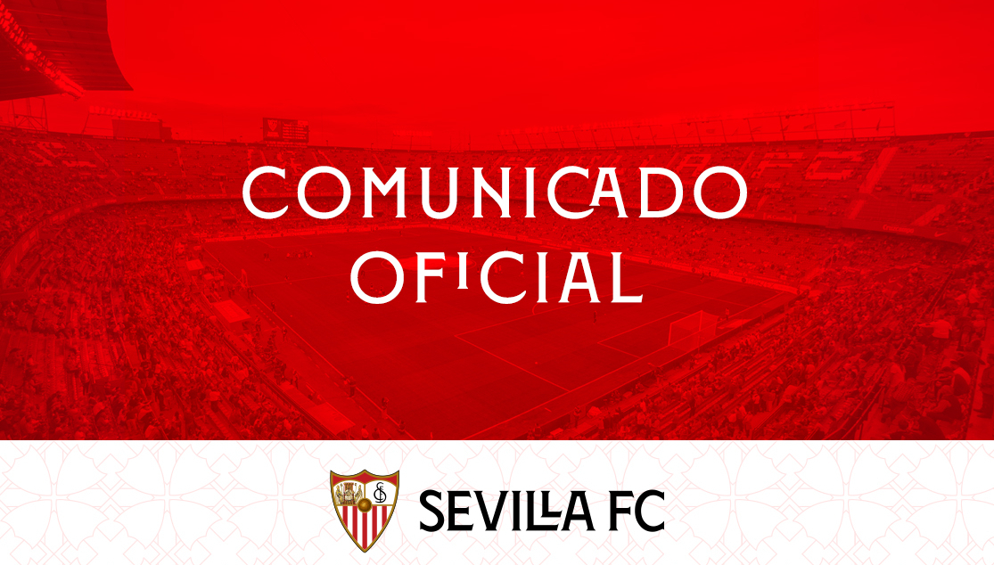Comunicado oficial Sevilla FC