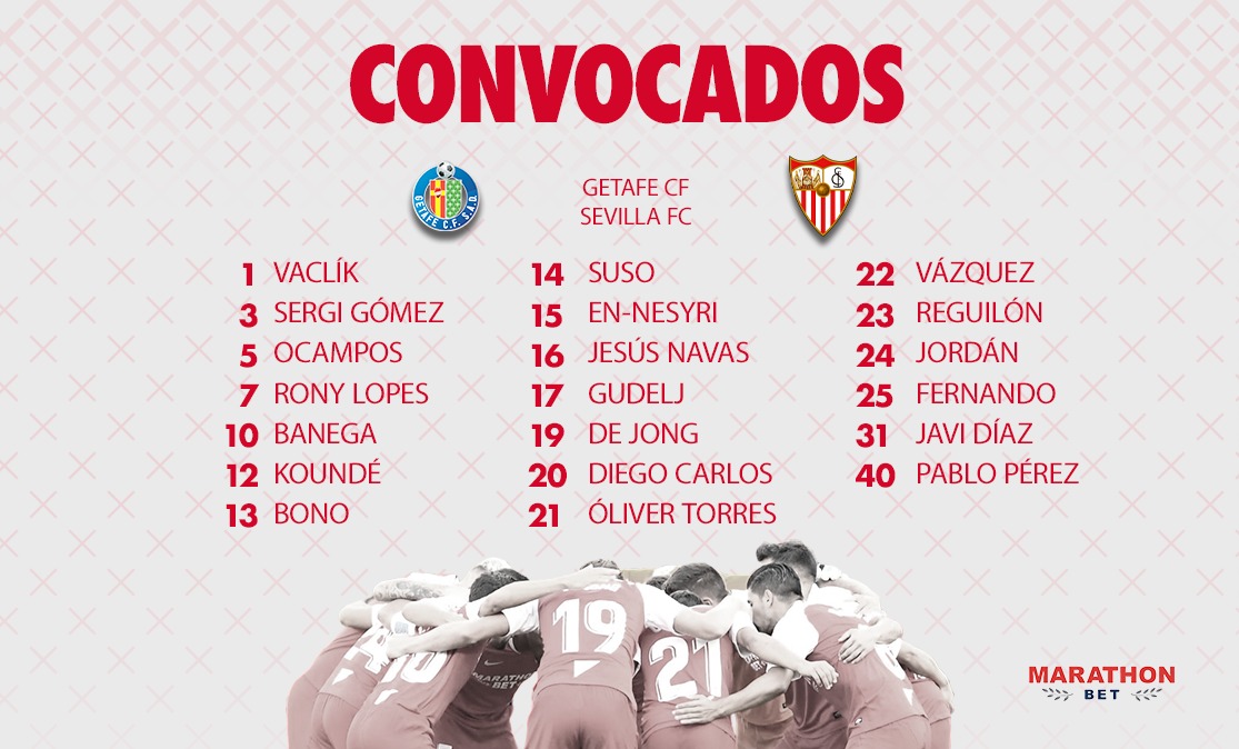 Convocados Sevilla FC