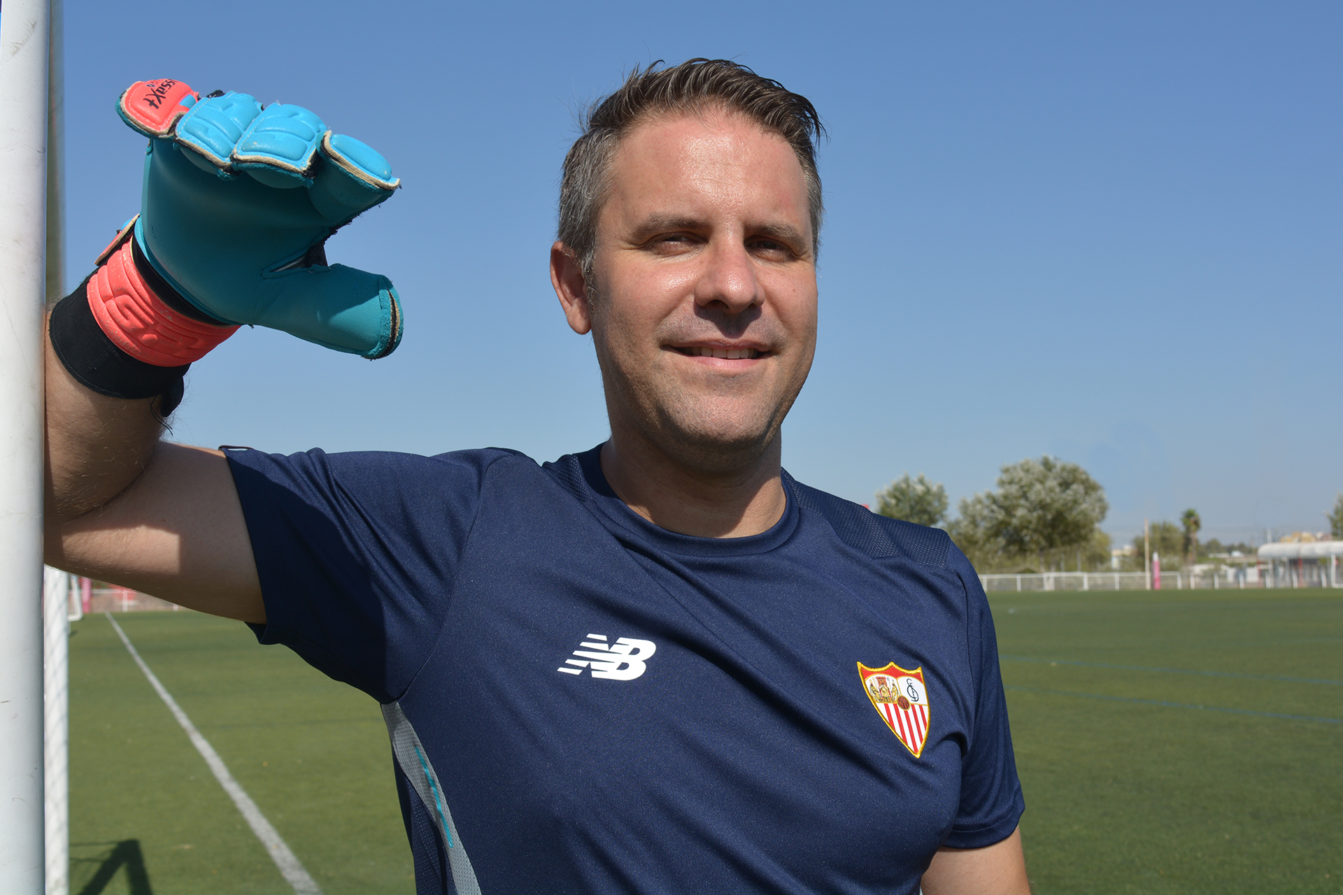 Antonio García preparador de porteras Sevilla FC Femenino