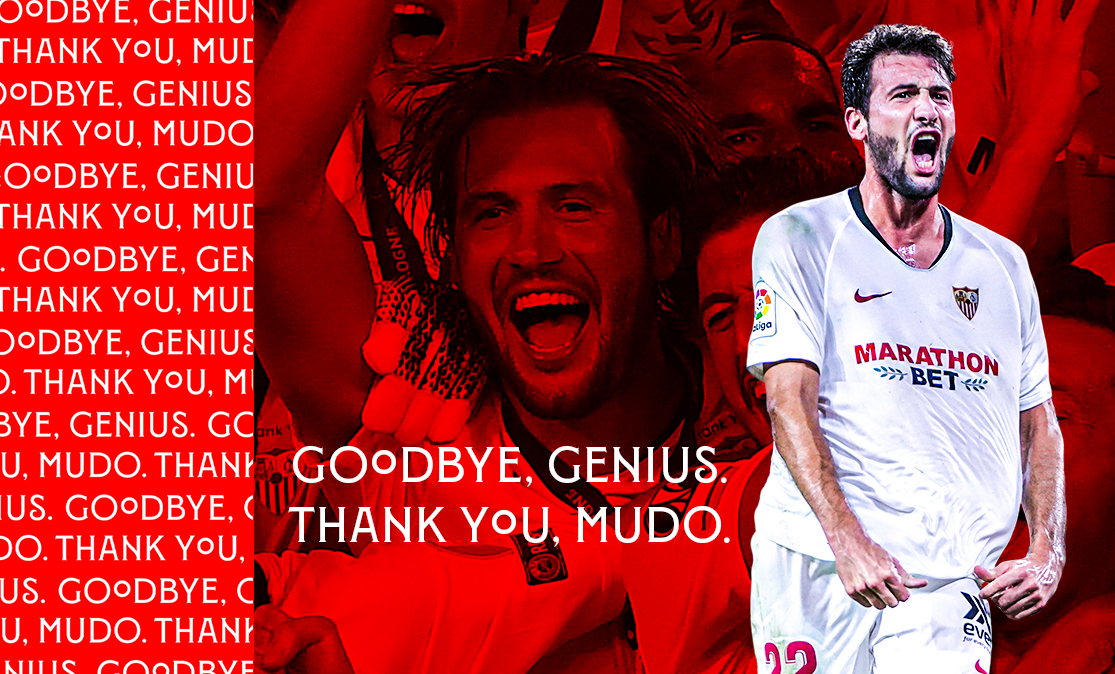 Mudo Vázquez says goodbye to Sevilla FC