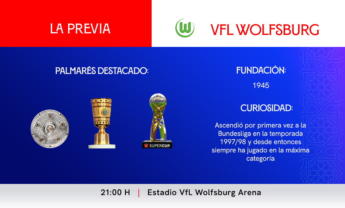 Previa del partido de Liga de Campeones entre el VfL Wolfsburg y el Sevilla FC