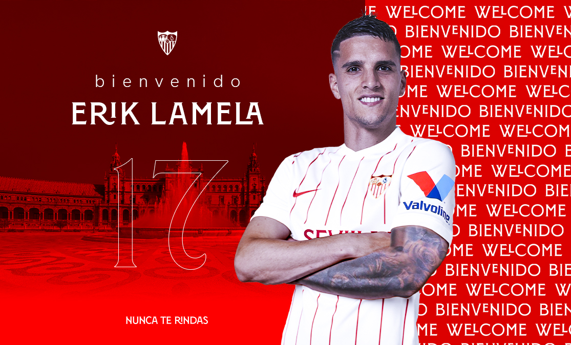 Erik Lamela, nuevo jugador del Sevilla FC