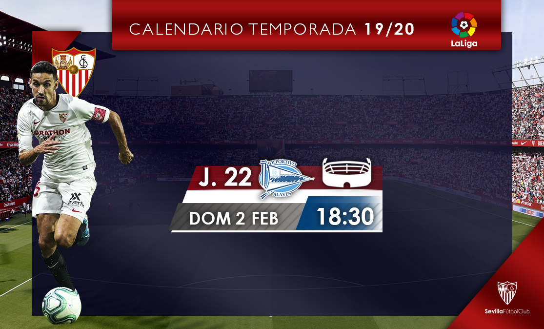Horario del Sevilla FC en la jornada 22