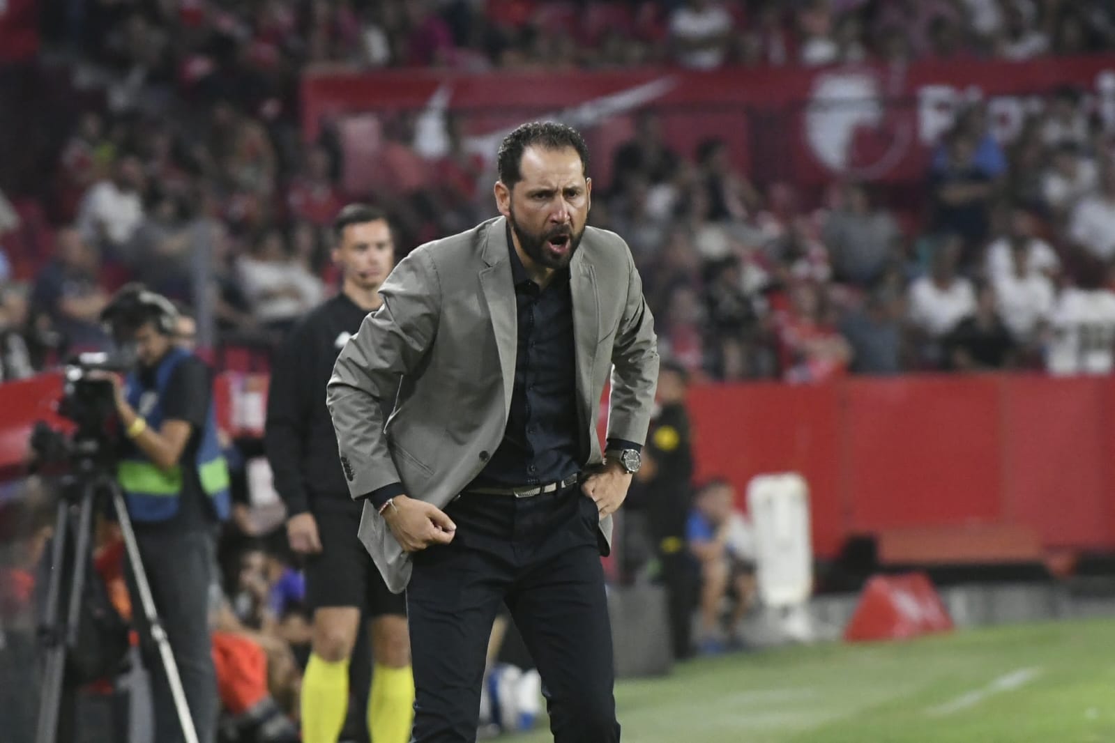 Pablo Machín entrenador del Sevilla FC