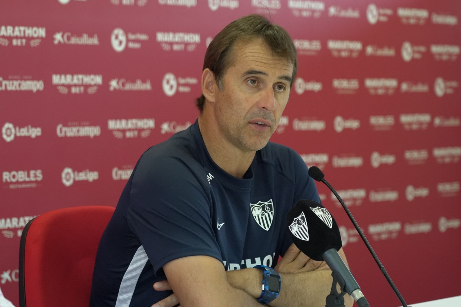 Lopetegui in the press conference ahead of FC Barcelona away