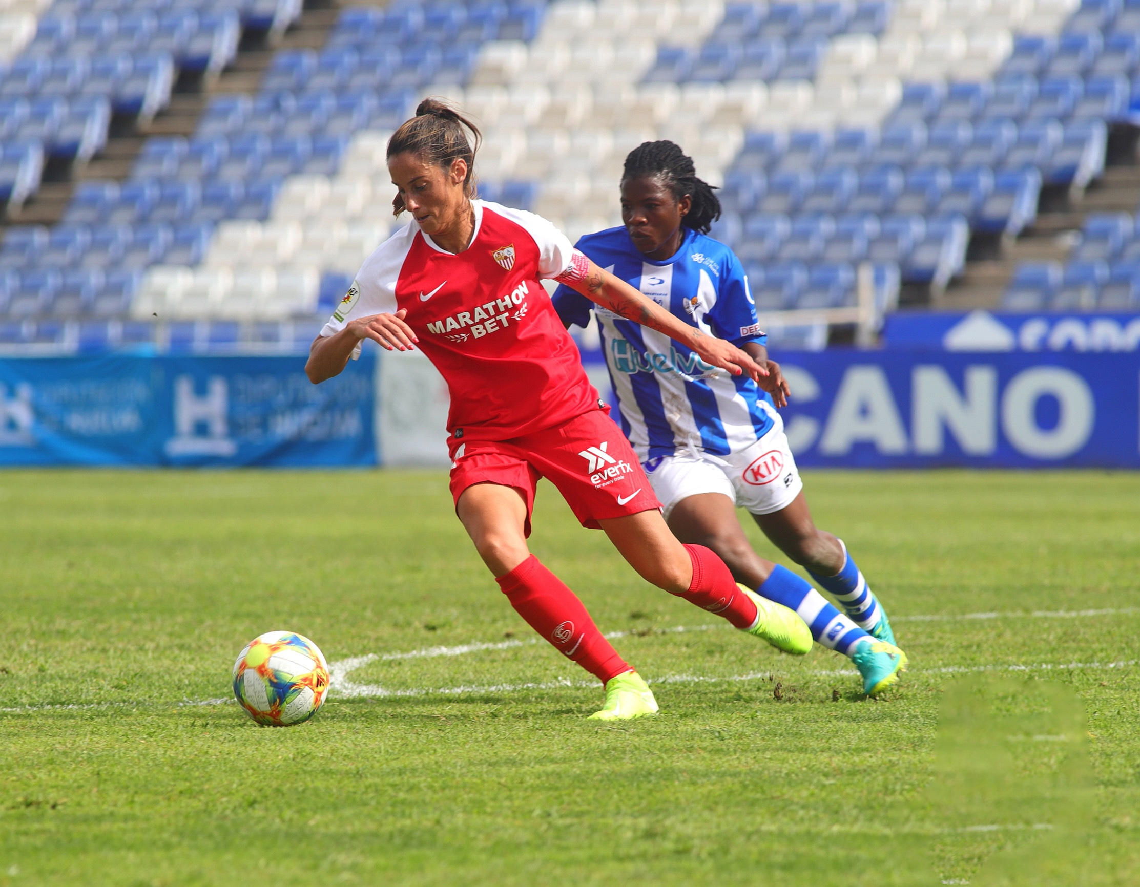 Maite Albarrán,jugadora del Sevilla FC 