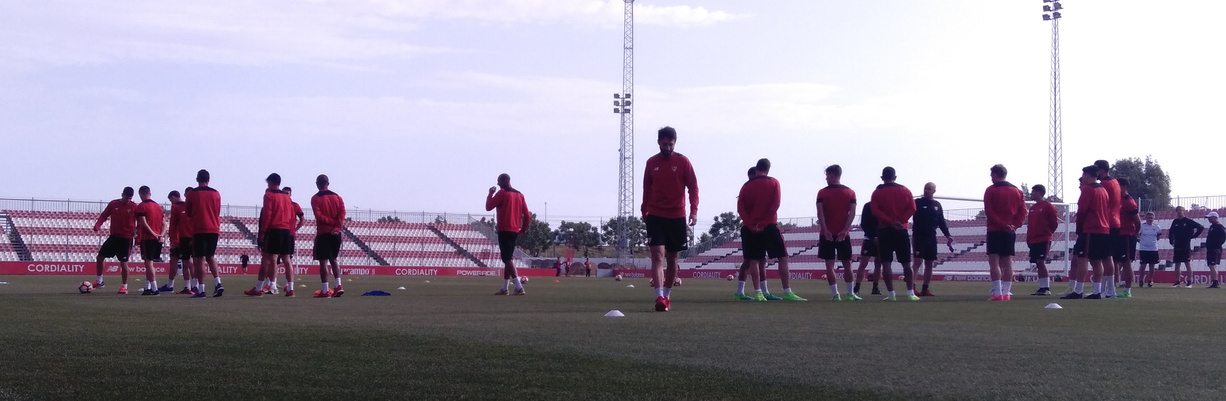 Saturday training session after Sevilla - Granada