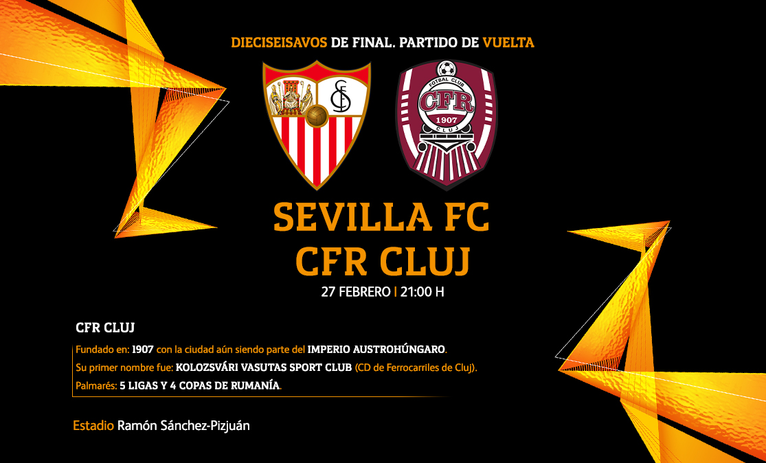 Previa del Sevilla FC-CFR Cluj