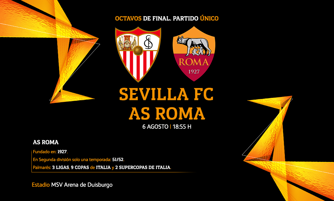 Previa del Sevilla FC-AS Roma 