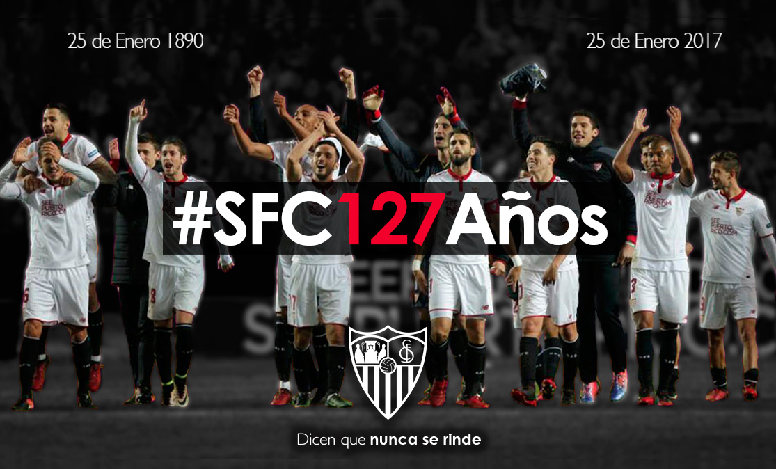 Imagen de 127 aniversario del Sevilla FC
