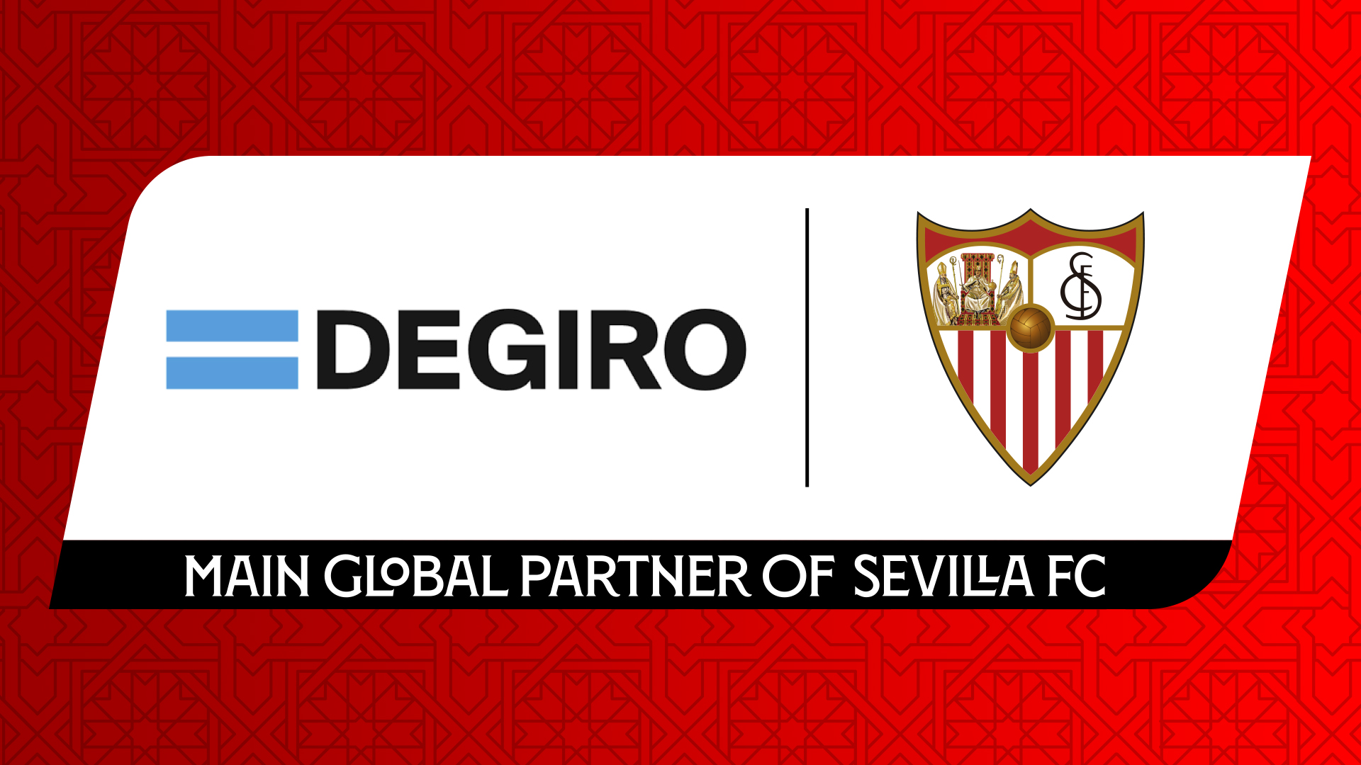 DEGIRO, our new Main Global Partner
