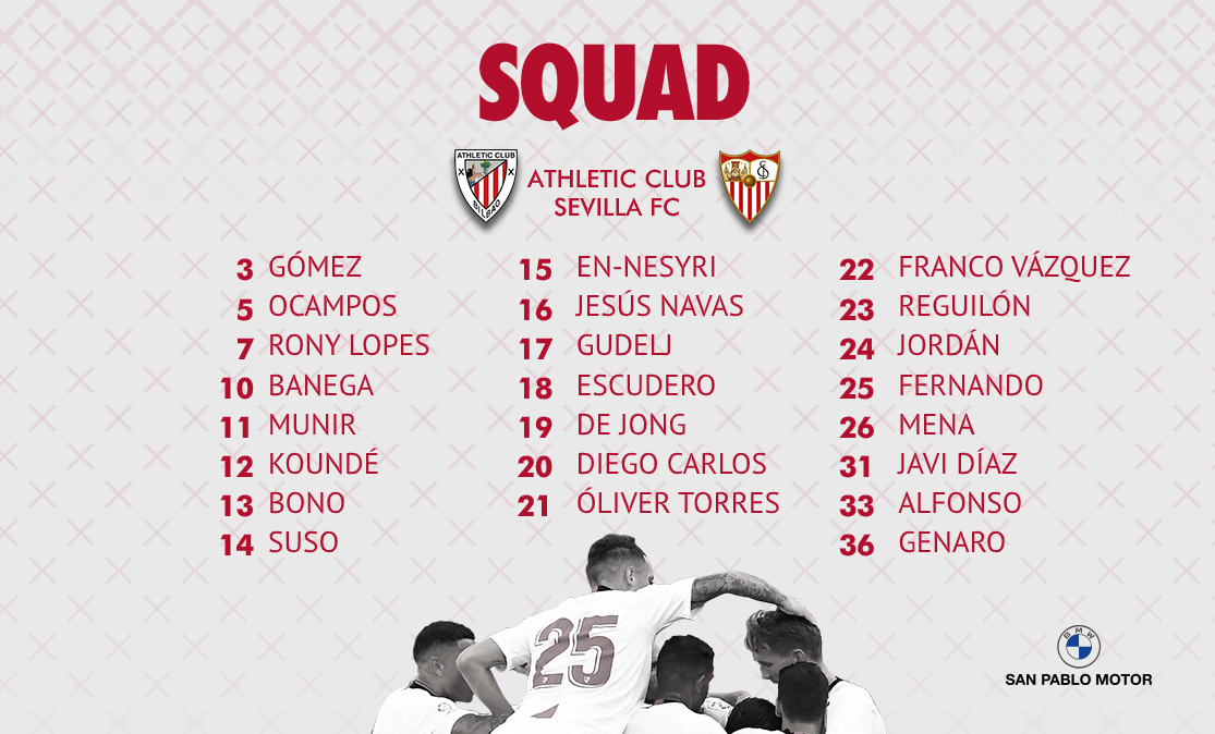 Squad for Athletic Club (A)