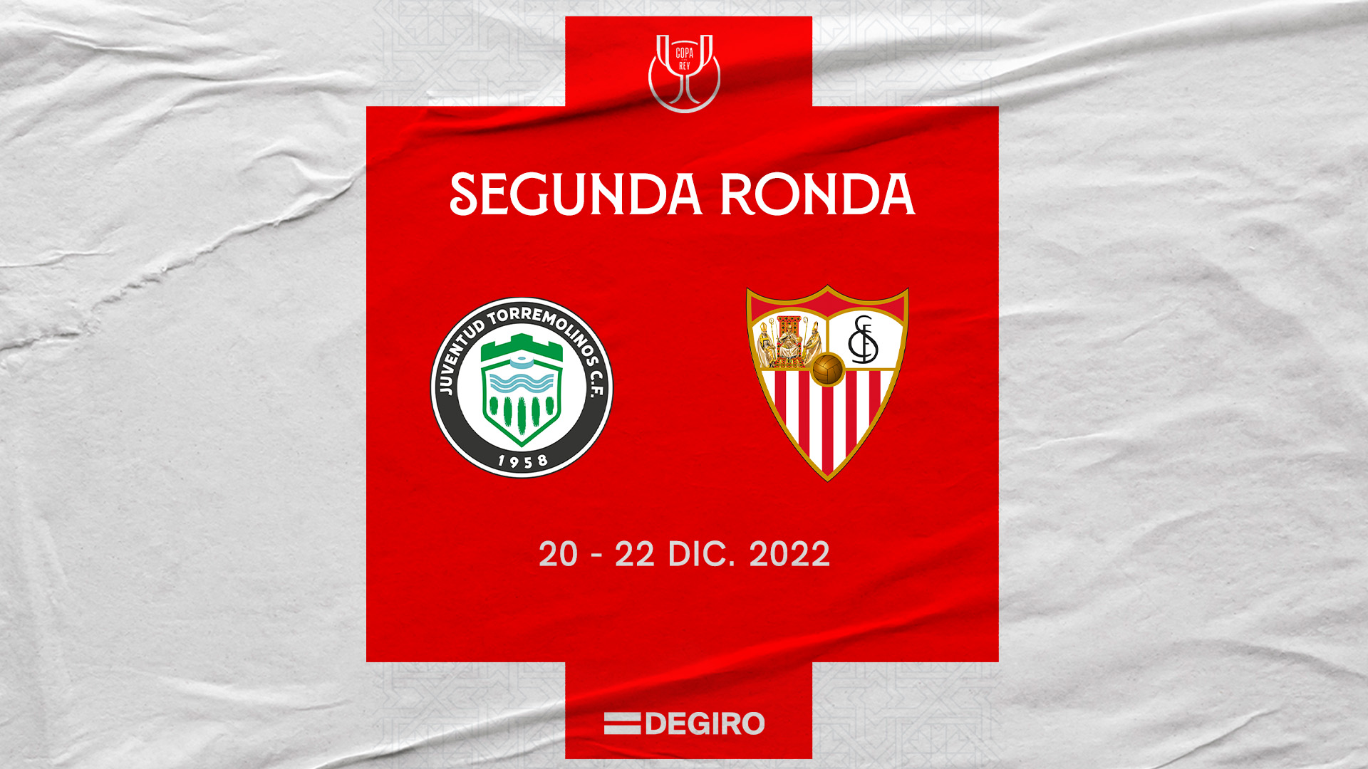 Juventud de Torremolinos-Sevilla FC en la segunda ronda de la Copa