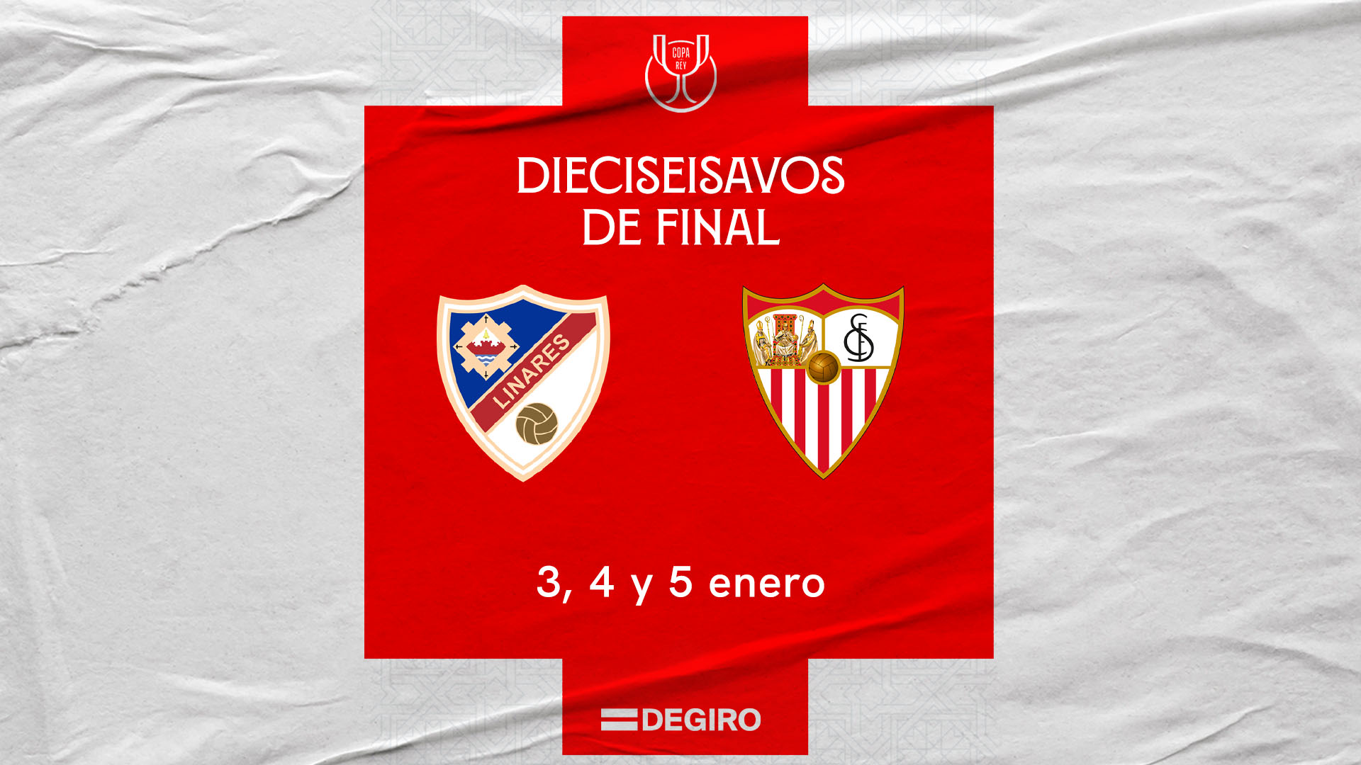 El Linares Deportivo, rival en los dieciseisavos de la Copa del Rey