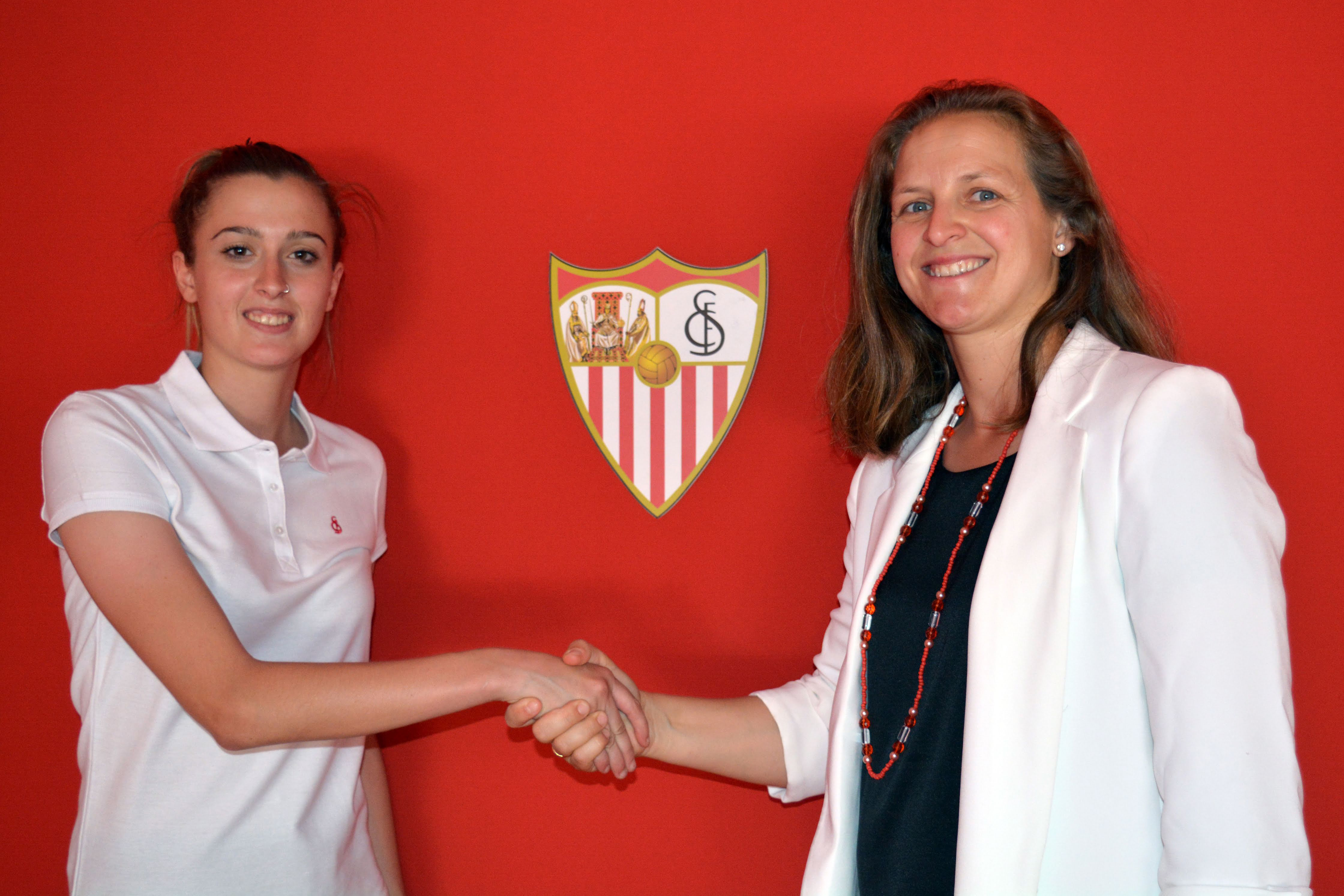 Teresa Rey jugadora Sevilla FC femenino