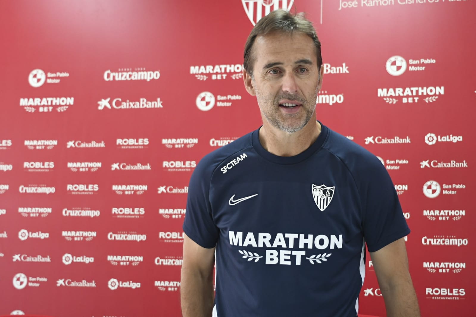 Lopetegui in the press conference