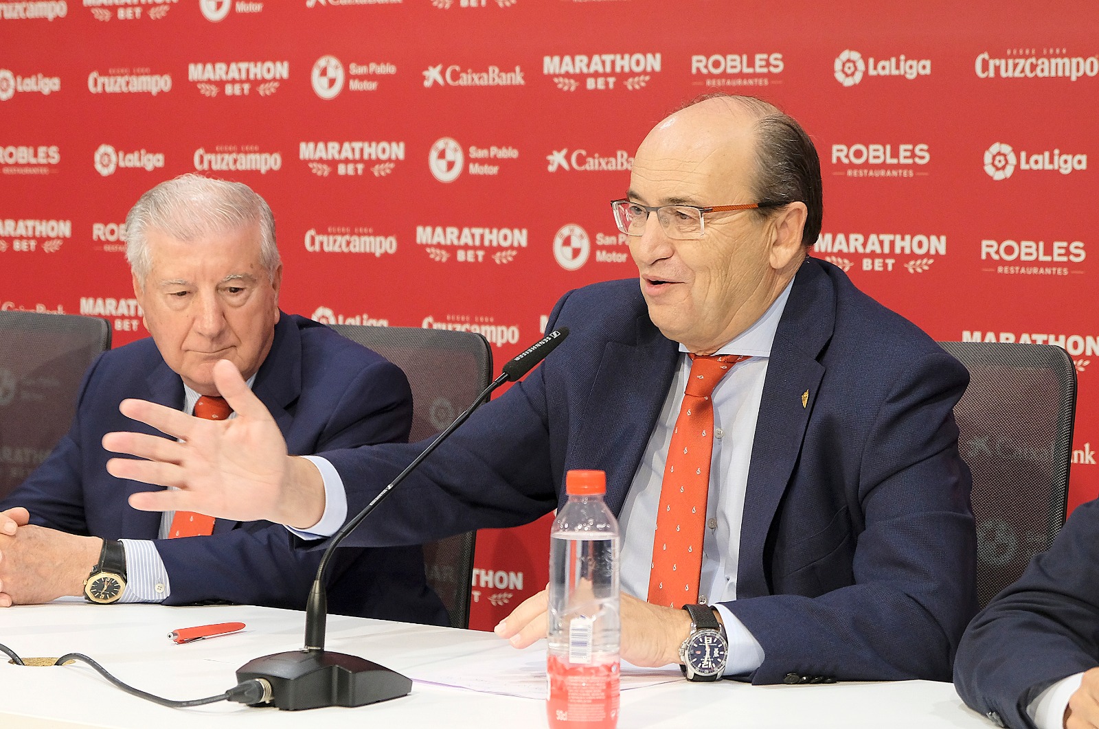 José Castro during the presentation of the project for the new training centre
