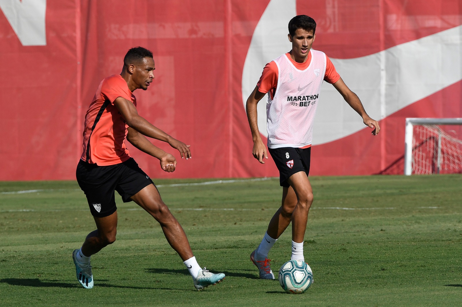 Entrenamiento del Sevilla FC el jueves 10 de octubre 