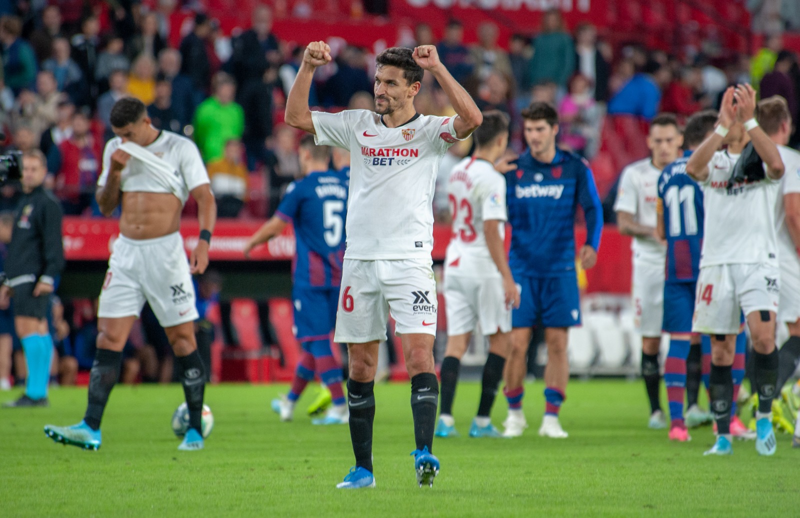 Jesús Navas after the win over Levante UD